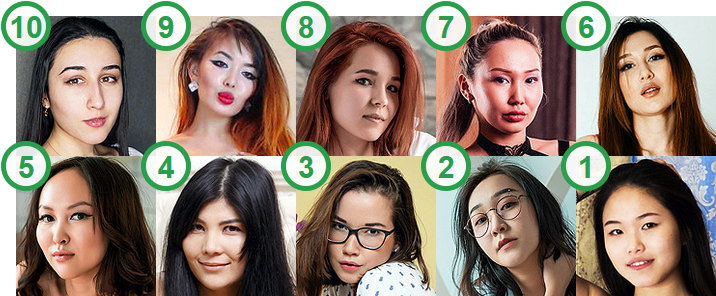 TOP 10 hottest Russian Asian models