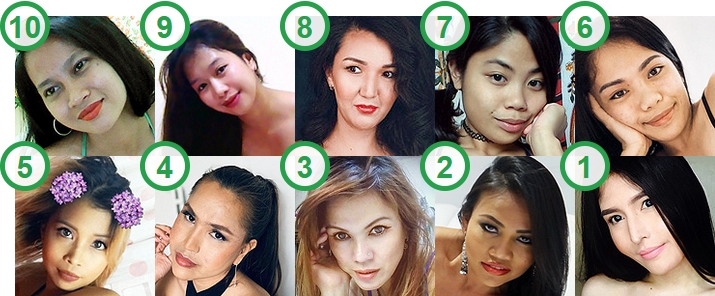 TOP 10 hottest Pinay cam girls and sexiest Filipina models